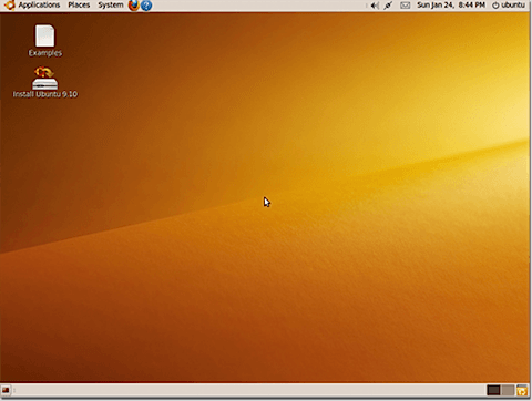 उबंटू डेस्कटॉप - लिनक्स लाइव